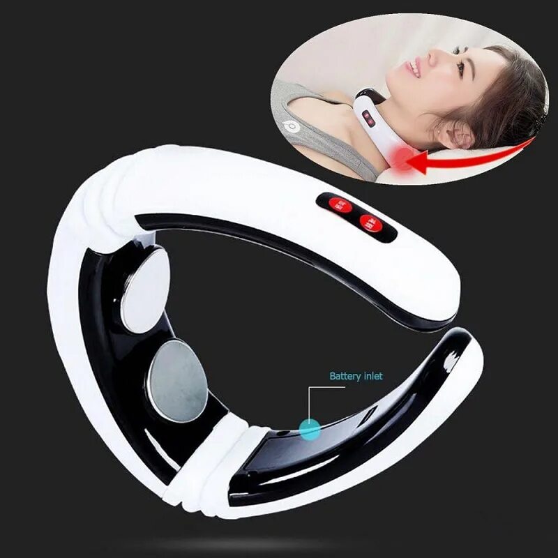 Магнитная массажная. Массажер импульсный для шеи Smart Neck Massager 6689. Электро импульсивный массажер шеи wp - s67. Массажер для шеи, электронный, импульсный, магнитный, шейный, 3d. Массажер импульсный для шеи jy-006 с батарейками.