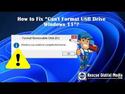 Cannot format