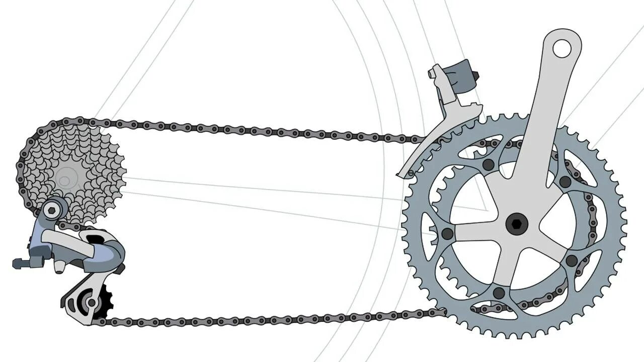 Как поставить цепь на велосипед со скоростями. Трансмиссия велосипеда 1х12. Трансмиссия горного велосипеда. Велосипедная цепь шимано на 8 передач. Цепь велосипедная референс.