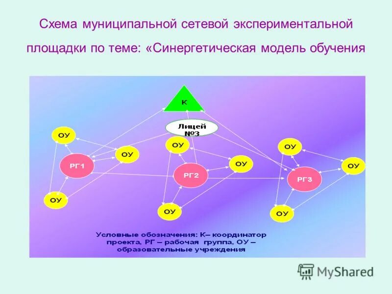 Сетевой мкоу. Модель сетевого обучения. Схема сетевого взаимодействия. Синергетическая модель организации. Сетевое взаимодействие в СПО.