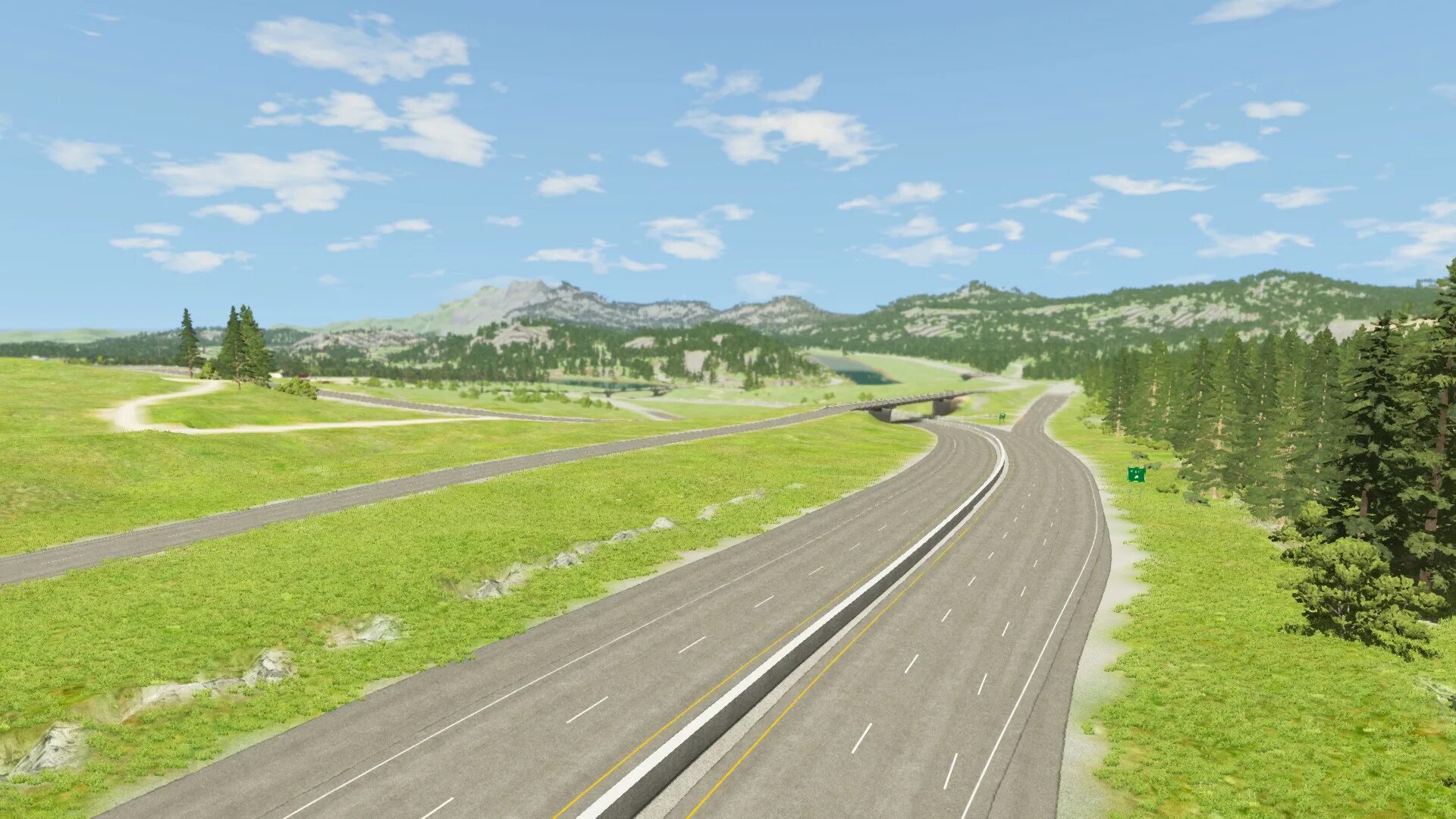 River highway beamng. River Highway BEAMNG Drive. BEAMNG Drive автомагистраль. Карта Highway для BEAMNG Drive. Мод BEAMNG Highway.