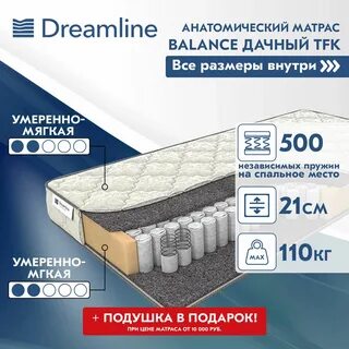 Матрас dreamline easy norma tfk