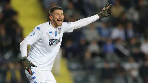 Empoli goalkeeper Guglielmo Vicario 