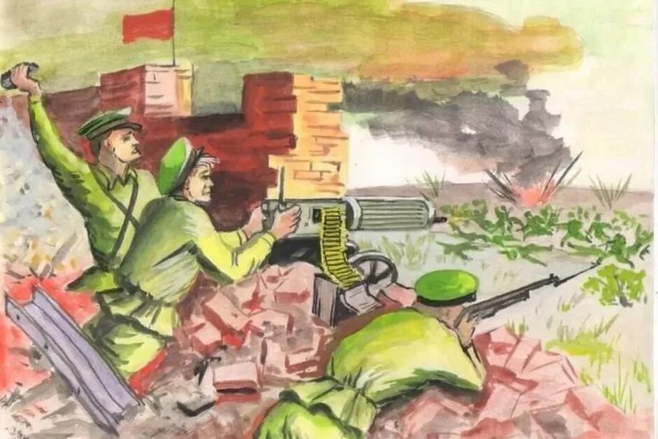 Рисунок про великую отечественную. Сталинградская битва рисунок. рисунки на военную тему. рисунок про войну.