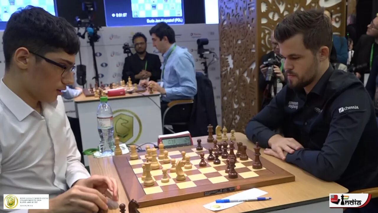 Alireza Firouzja. Magnus Carlsen Firouzja Namaste. Kramnik Firouzja. Шахматы блиц 2019