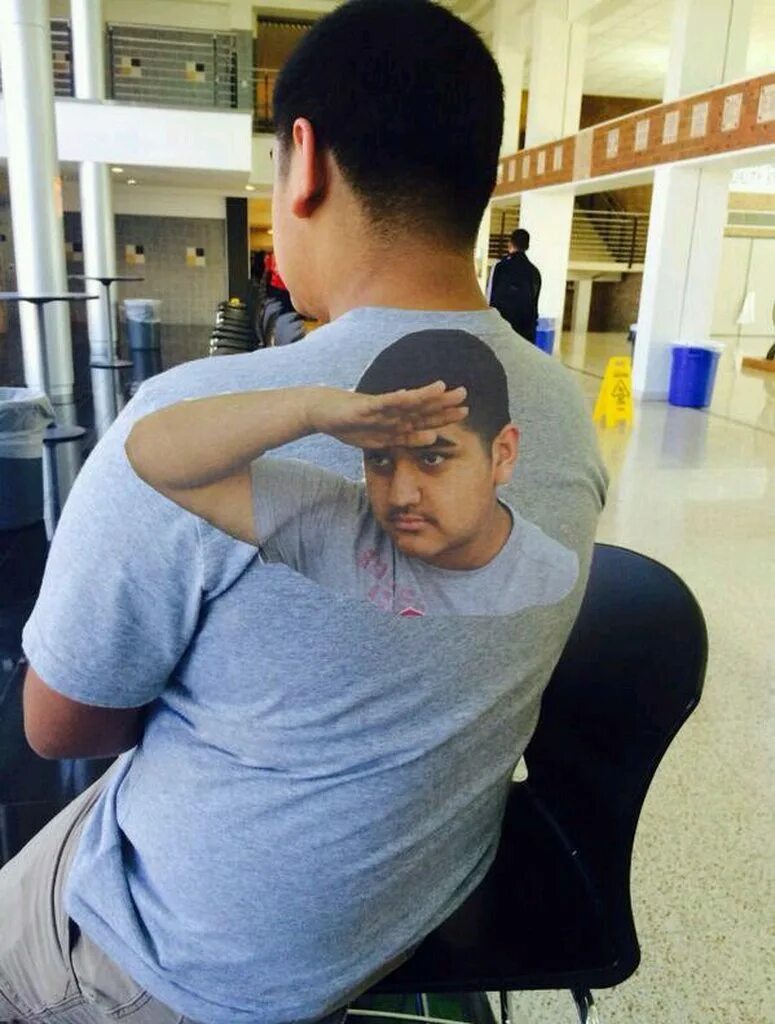 I got my own back. I got my own back