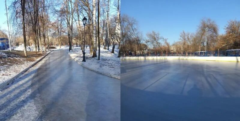 Каток 50 лет. Парк 50 летия октября каток. Каток в парке 50 летия октября. Каток на Металлурге Самара. Парк Гагарина Самара зимой.