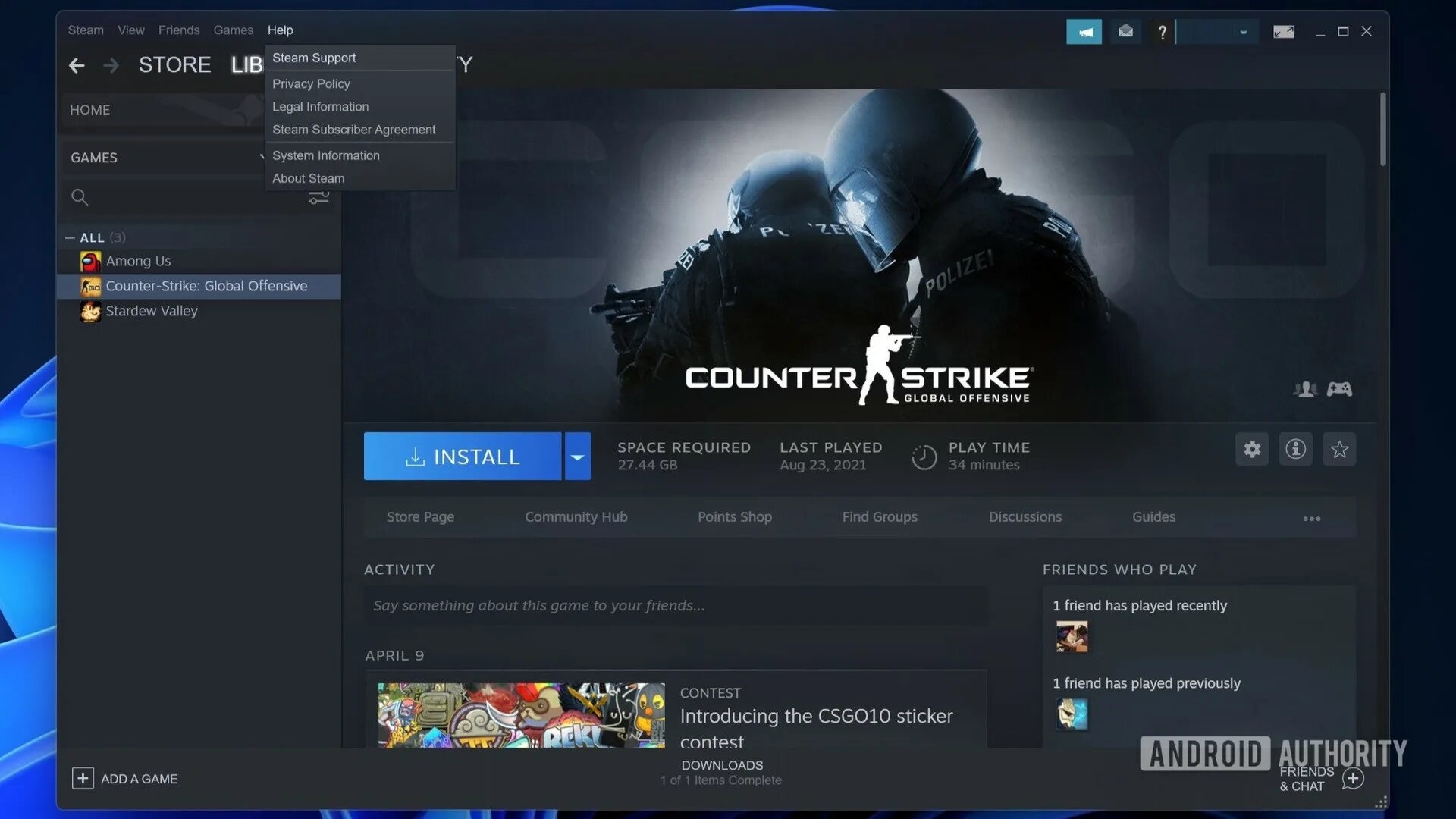 Cs legacy steam