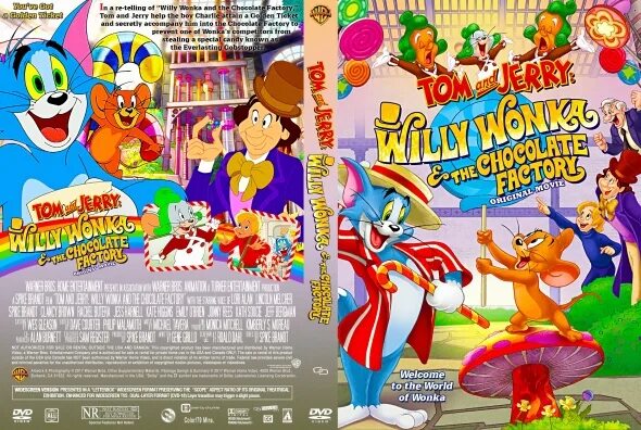 Том и джерри шоколадная. Фабрика DVD]. Wonka DVD. Tom and Jerry Willy Wonka and the Chocolate Factory logo PNG.