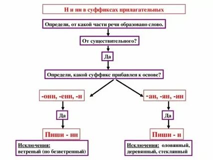 Нн в разных частях речи тренажер