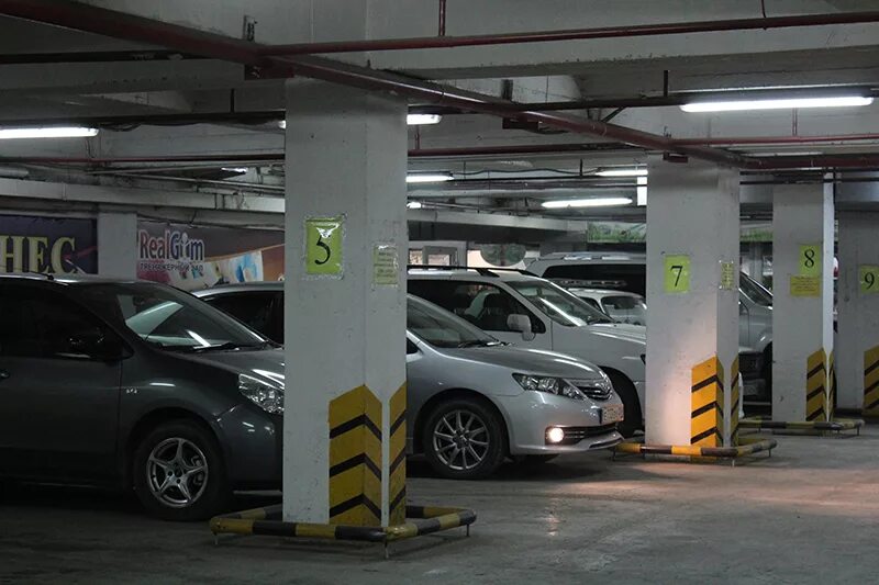 Caucasus parking уровни