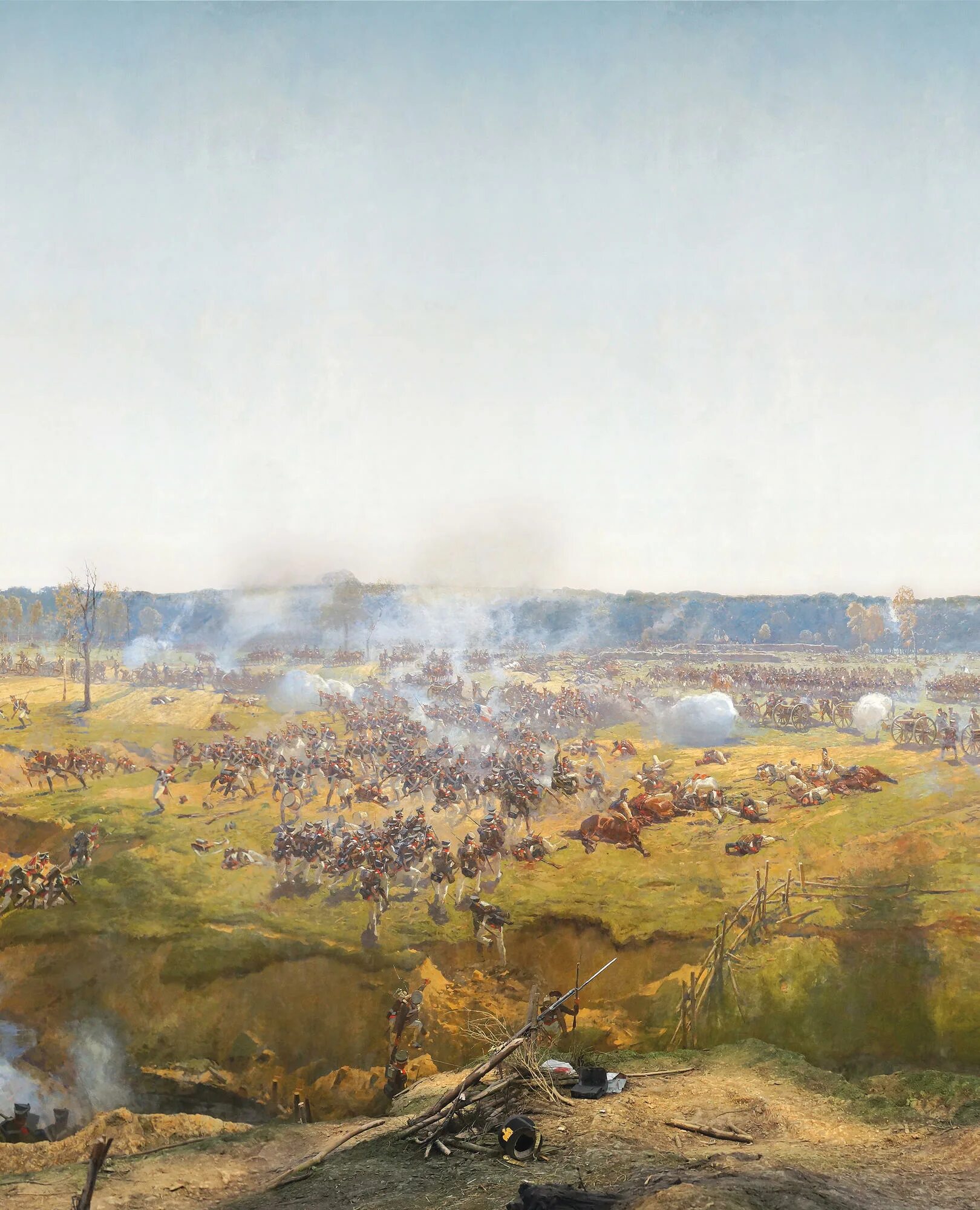 Ф А Рубо Бородинская битва. Ф А Рубо Бородинская битва панорама. Бородинская панорама Рубо. Битва фонков
