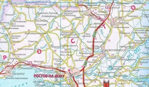 Лихая на карте