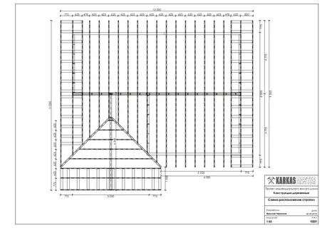 Стропильные кровли чертежи