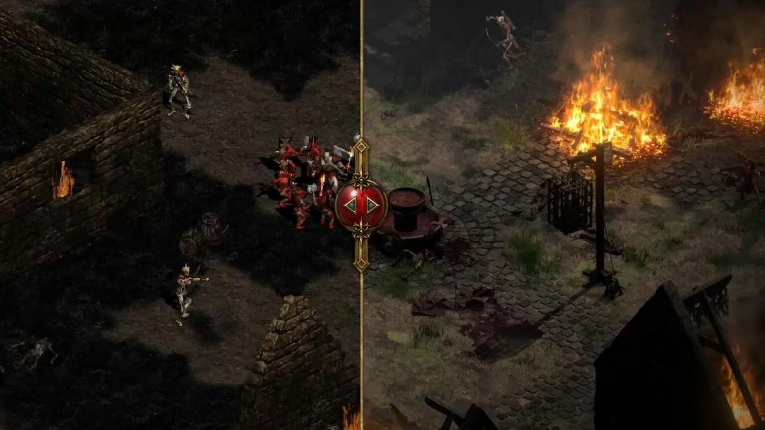 Diablo 2. Diablo 2 ps4. Diablo II resurrected. Diablo 2 resurrected.