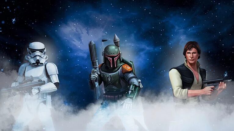Star Wars™: Галактика героев. Звёздные войны Галактические герои. Star Wars Галактика героев люк. Галактические войны персонажи.