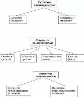 Понятие и виды имущества в предпринимательской деятельности