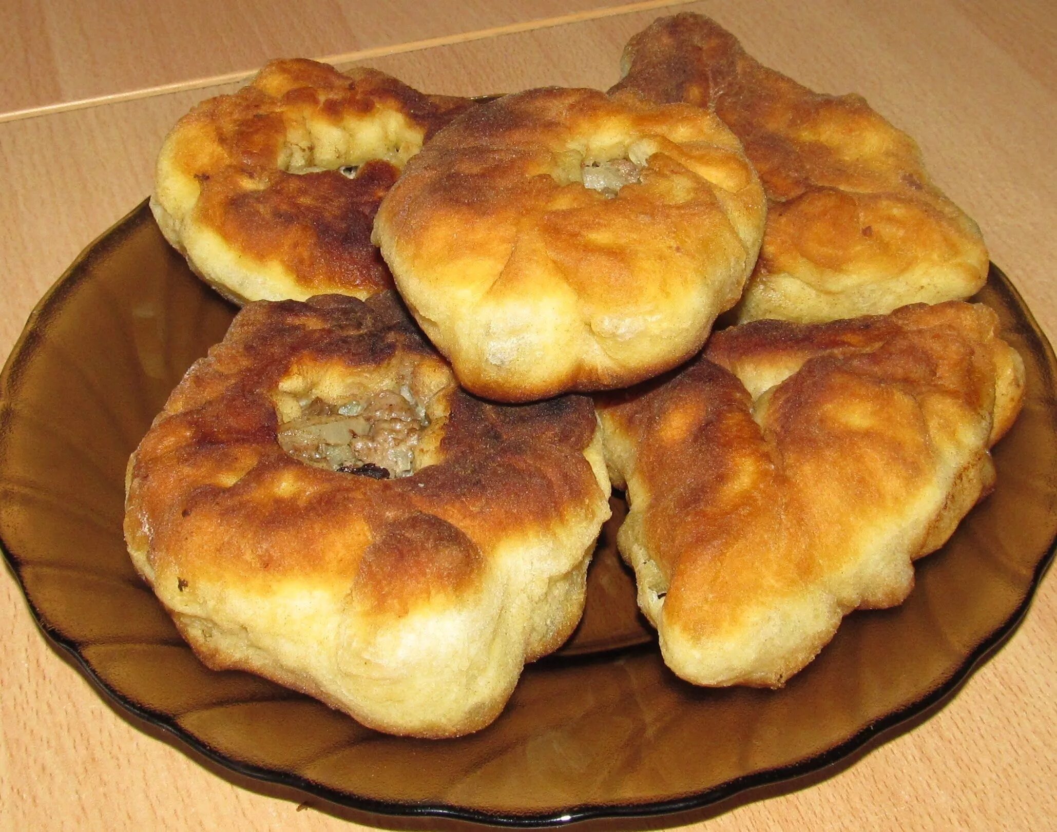 Беляши с мясом на кефире