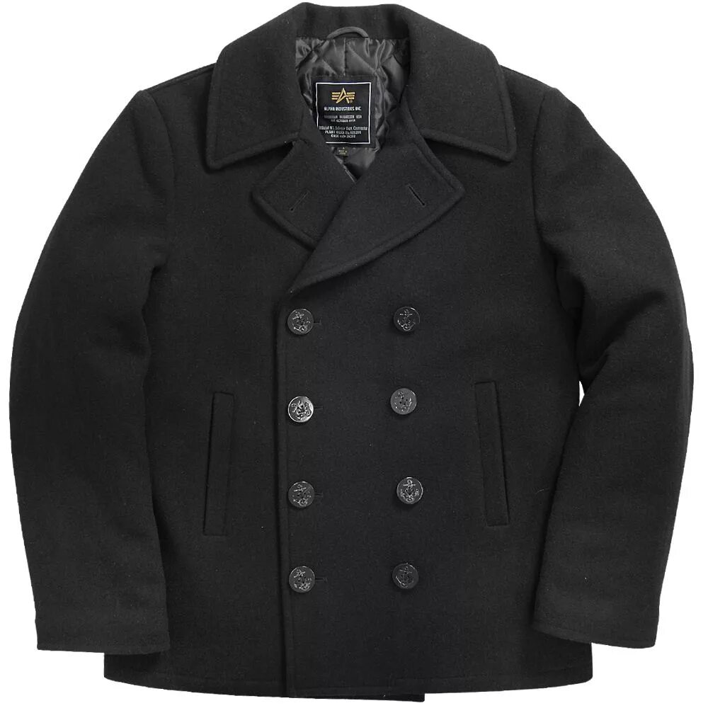 Бушлат размеры. Alpha industries бушлат Navy. Куртка Pea Coat Navy, Surplus. Бушлат Surplus us Pea Coat. Пальто бушлат Navy Pea Coat Alpha industries.