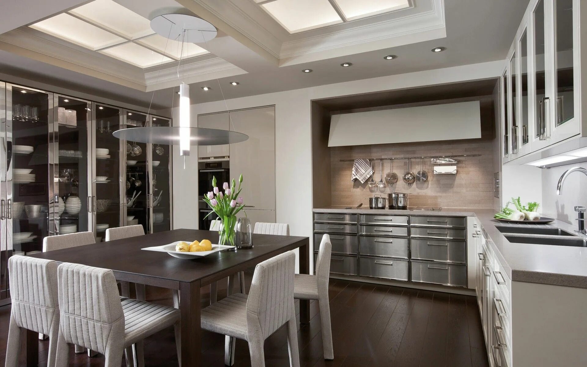 Modern Country House by Gregory Phillips Architects HomeAdore Modern kitchen des