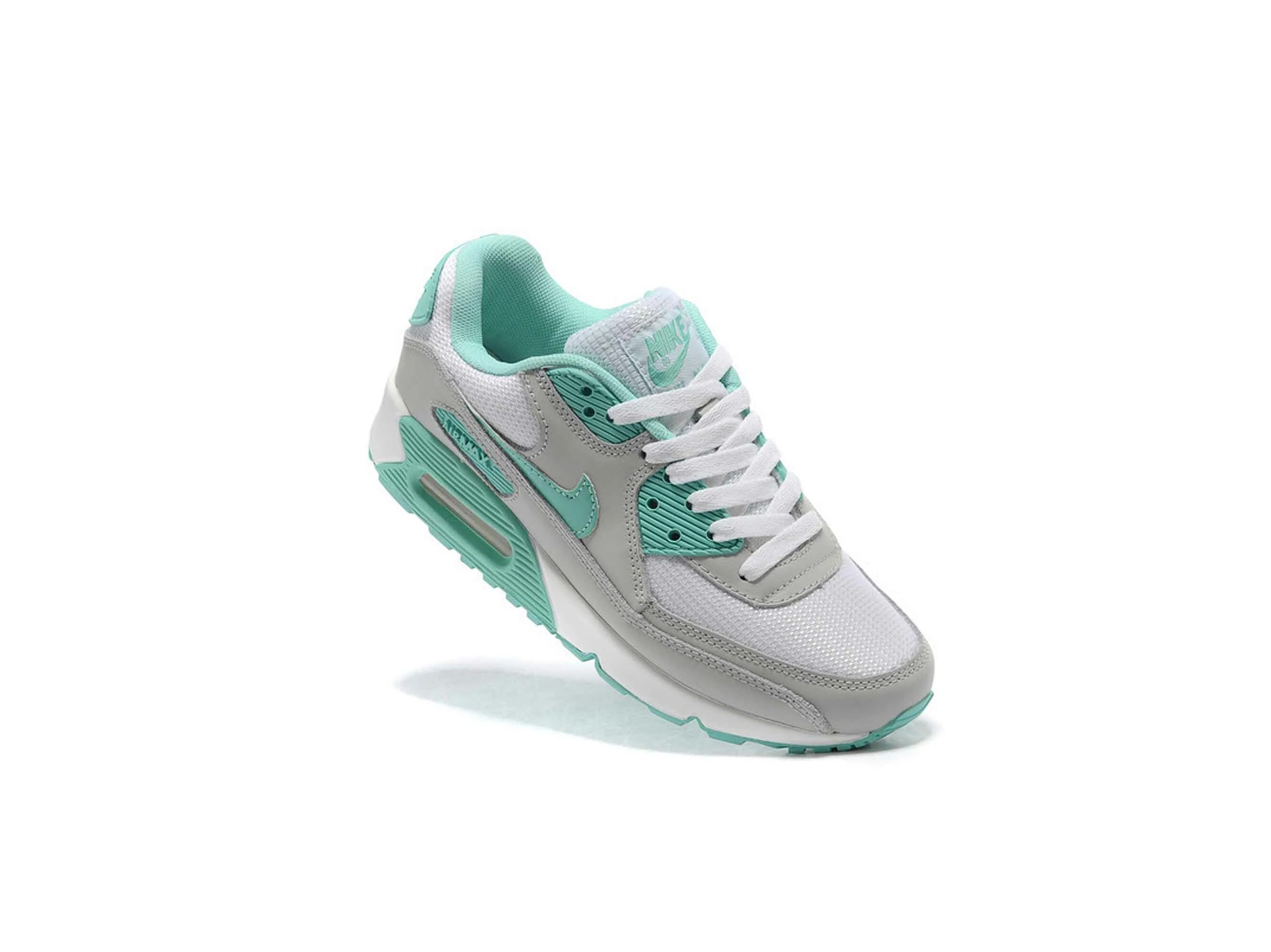 Бело бирюзовые кроссовки. Nike Air Max 90 Grey. Nike Air Max 90 Grey Green. Кроссовки найк АИР Макс 90 женские. Nike Air Max 90 зеленые.