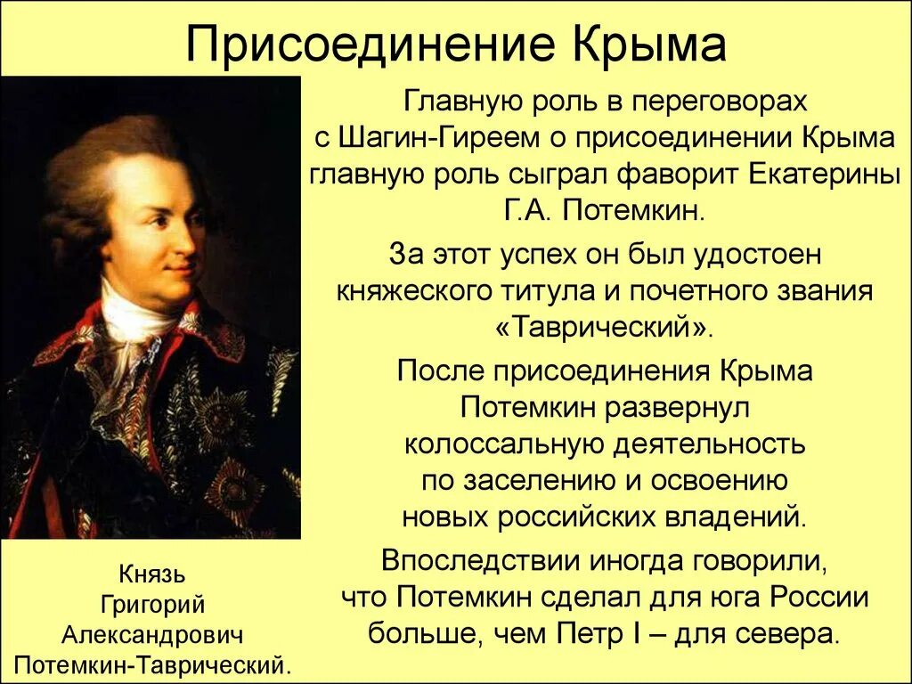 Фавориты значение. Потемкин Фаворит Екатерины 2. Роль Потемкина в присоединении Кубани к России.