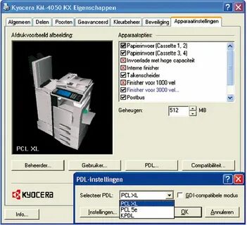 Настроить сканирование на принтере kyocera