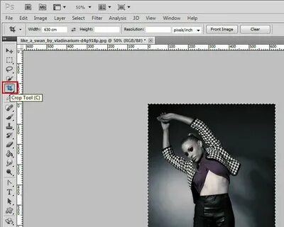 Как кадрировать в фотошопе