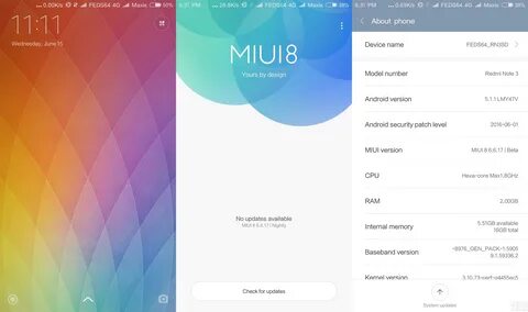 Прошивка xiaomi redmi 8t