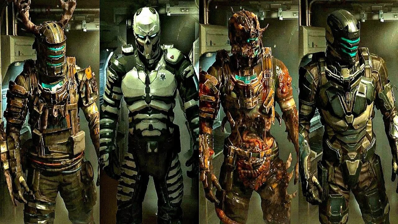 Dead space remake уровни. Dead space (игра, 2025). dead space 2 костюмы. дед спейс ремейк костюм. дед спейс 2 костюмы.