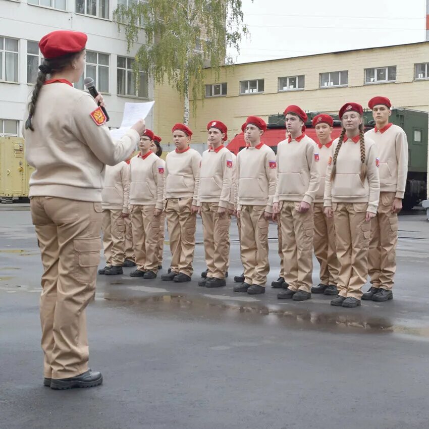 Посвящение в юнармию