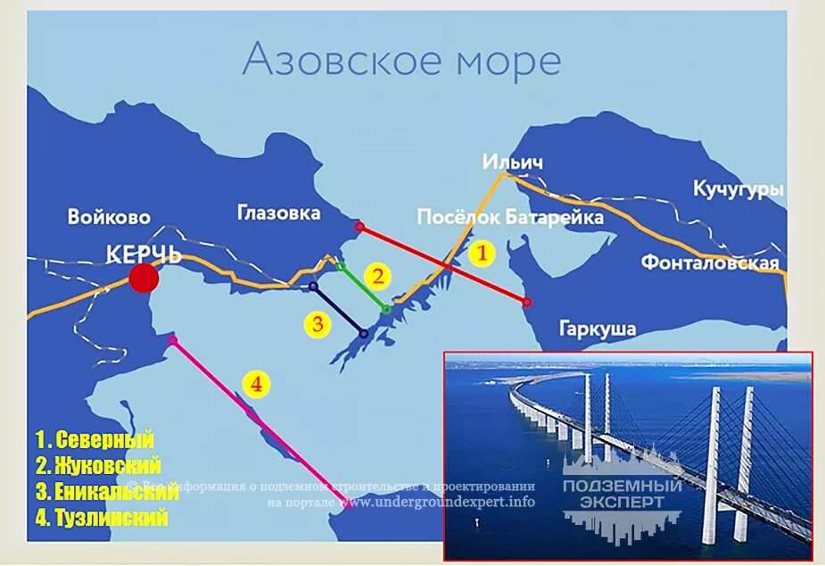 Крымский мост на карте россии. Карта Крыма с мостом через Керченский пролив. Схема Крымского моста. Мост через Керченский пролив схема. Проект Крымского моста через Керченский пролив.