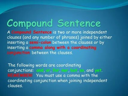 Define the type of the sentence