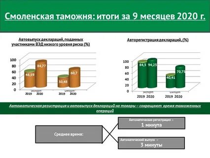 Выпуск таможни