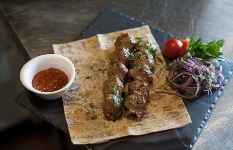 Шашлык в ресторане