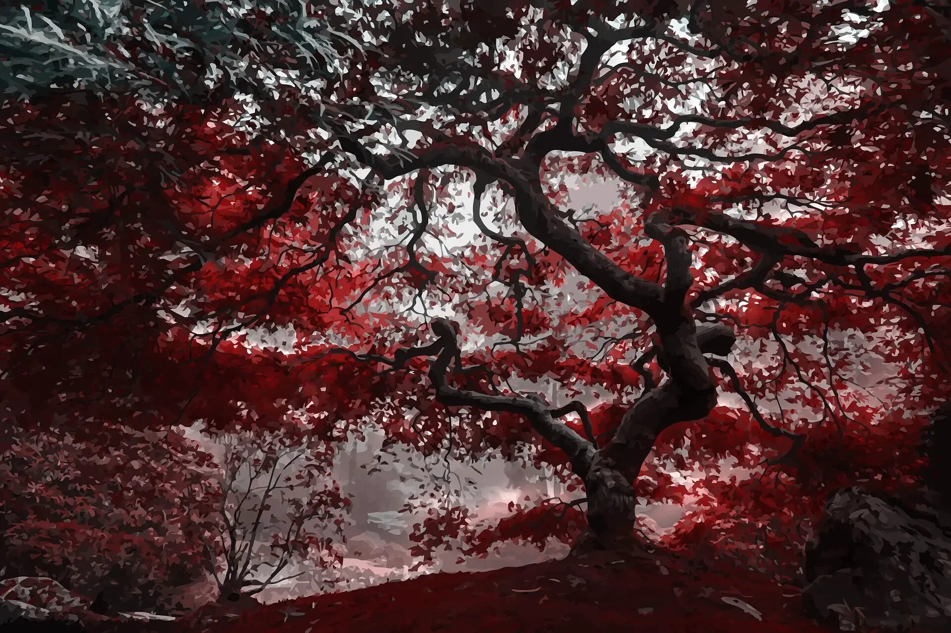 Tree red