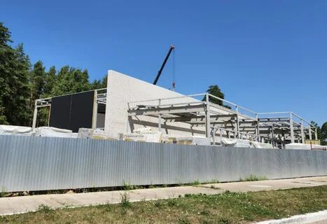 Строится крематорий
