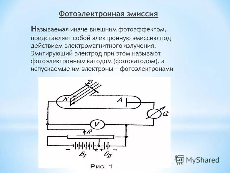 Существует эмиссия. Электронная Термоэлектронная и фотоэлектронная эмиссия. Фотоэлектронные приборы с внешним фотоэффектом. Фотоэлектронная эмиссия. Фотоэлектронная фотоэлектронная эмиссия.