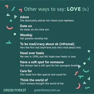 Say that you love like