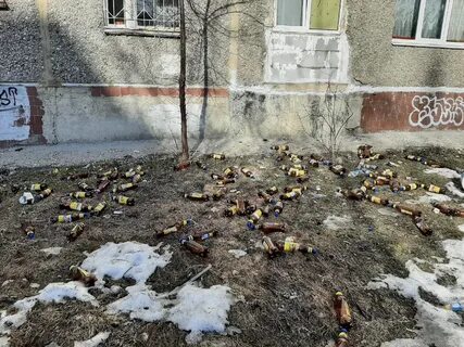 Грязь во дворах
