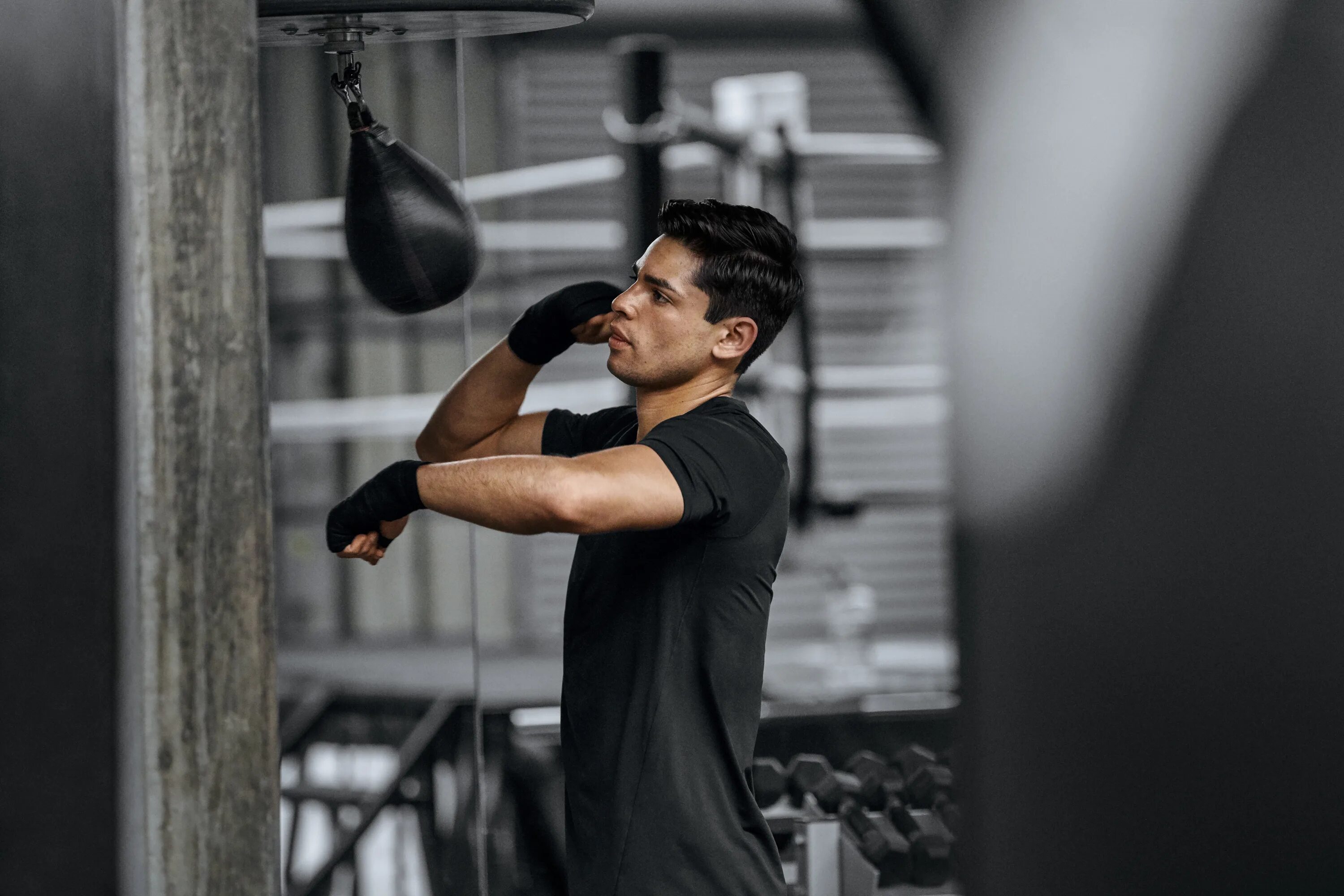 Gymshark Ryan Garcia. Для тренировки боксеров используют набитые