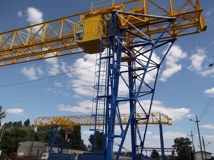 Покраска козловых кранов