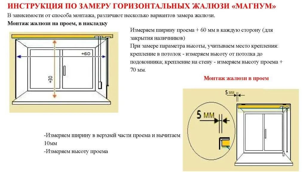 Как правильно измерить пластиковое окно