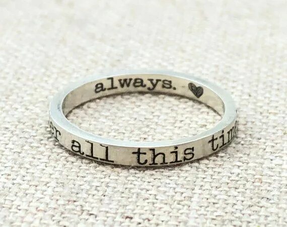 Time always keep in. Кольцо always. after all this time always кольцо.