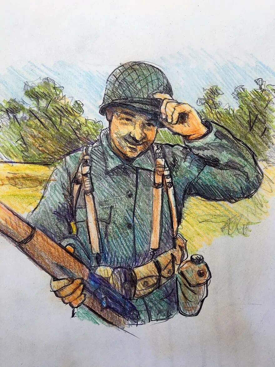 Мировой рисунок. Солдат карандашом цветной. Война карандашами цветными. Рисунки на тему второй мировой. Зарисовки второй мировой войны.
