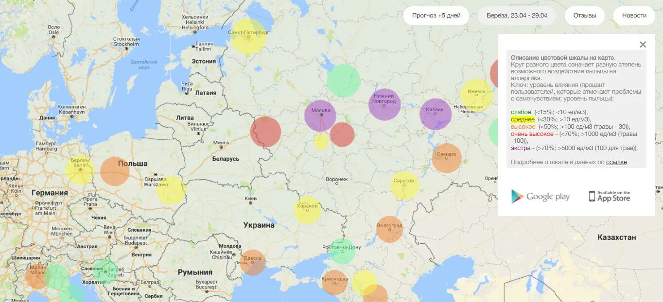 Карта пыльцы для аллергиков. Карта аллергии России. Карта поллиноза. Карта график аллергенов. Уровень пыльцы сегодня