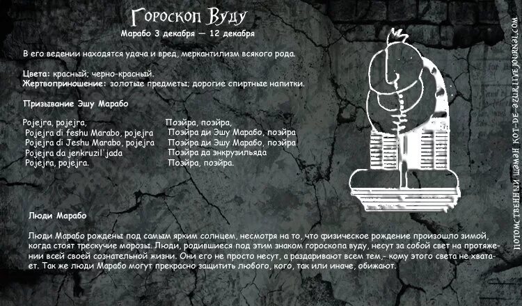 Вуду расшифровка. Гороскоп вуду. эшу марабо вуду. эшу вуду печати.