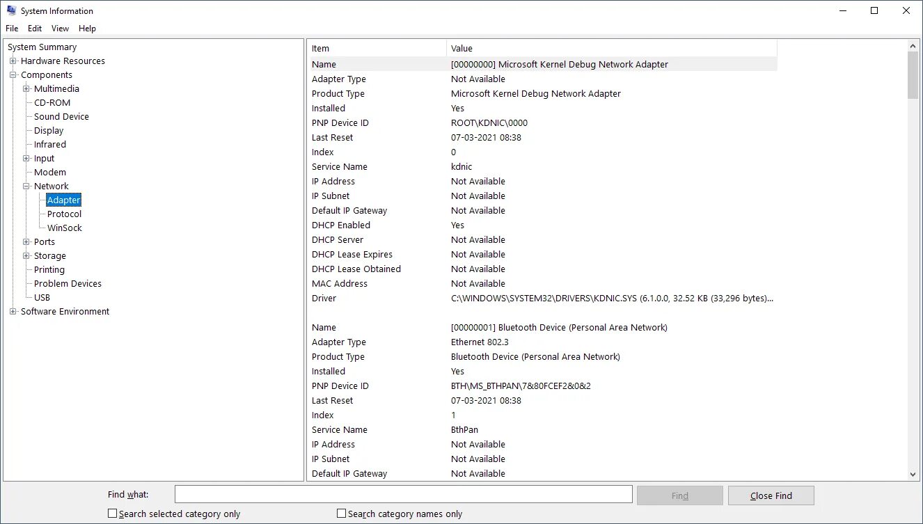 System information Window. Siw (System information for Windows). System_information_962. System specifications