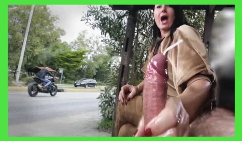 Stranger pulled out his cock at the bus stop.