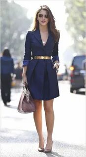 Super Stylish Navy Blue Dresses for Fashionistas Professional dresses, Fash...